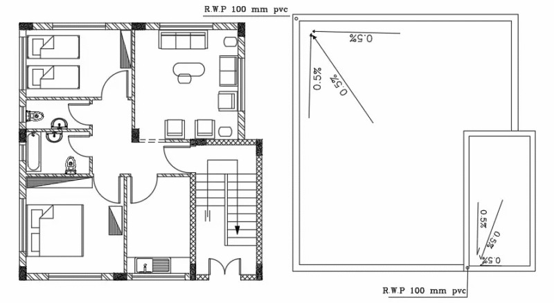 REJECTED – PLEASE UPLOAD DWG FILE IN FILE INPUT NEXT TO PRICE -Furniture Layout Of 9×9 Meter 2 BHK House Plan DWG File