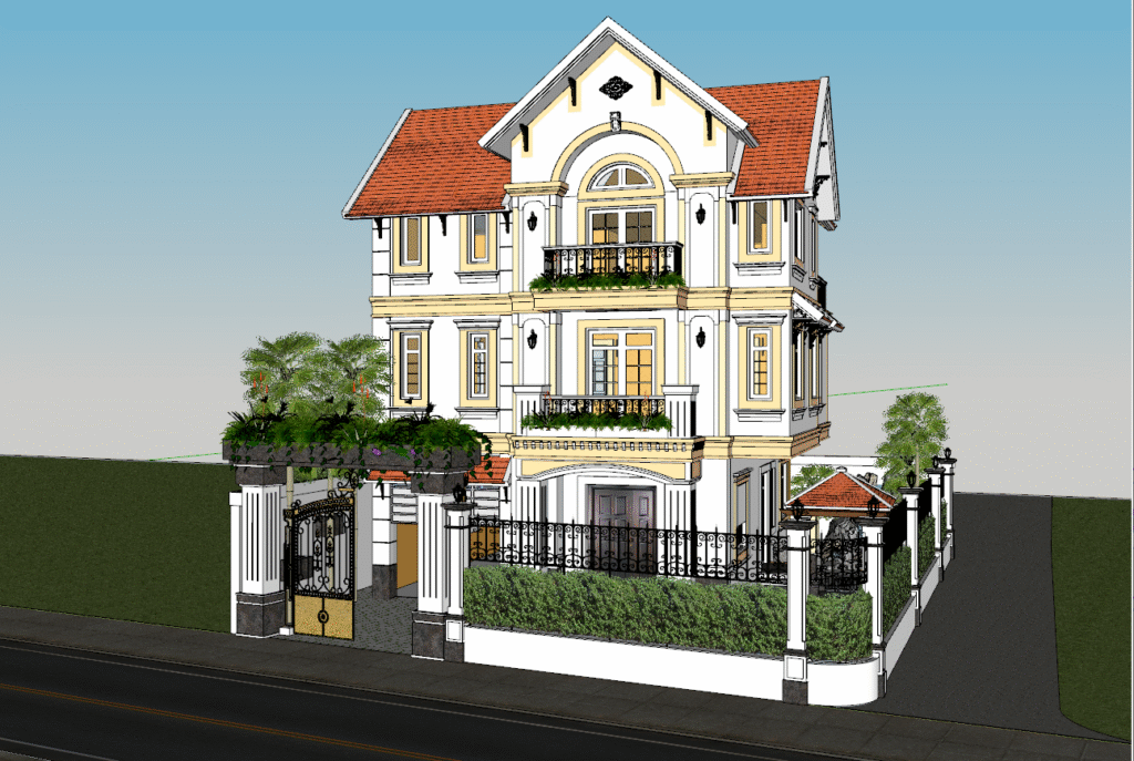 Classical house Design Model