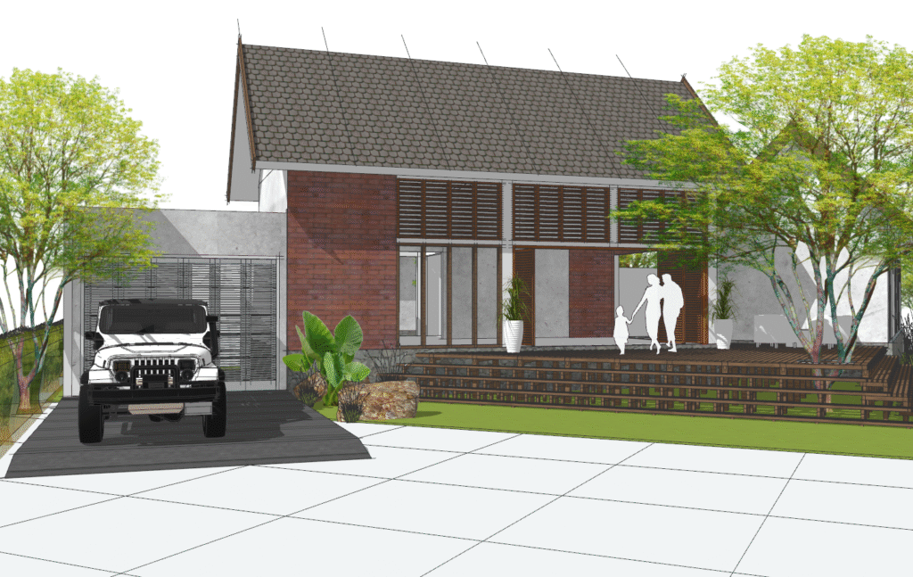 Villa House Design Modern Style