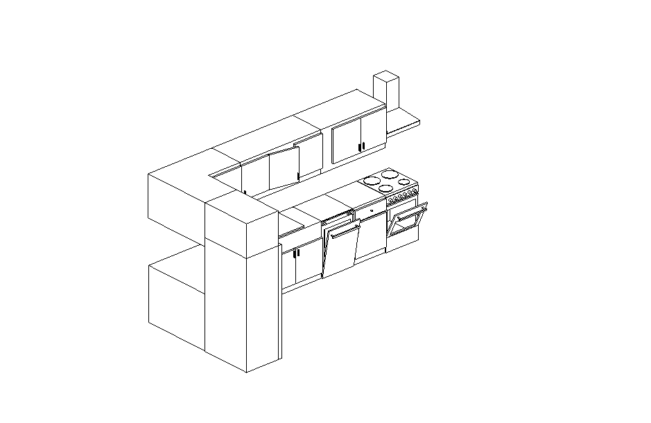 Kitchen in Revit 2020 • Designs CAD