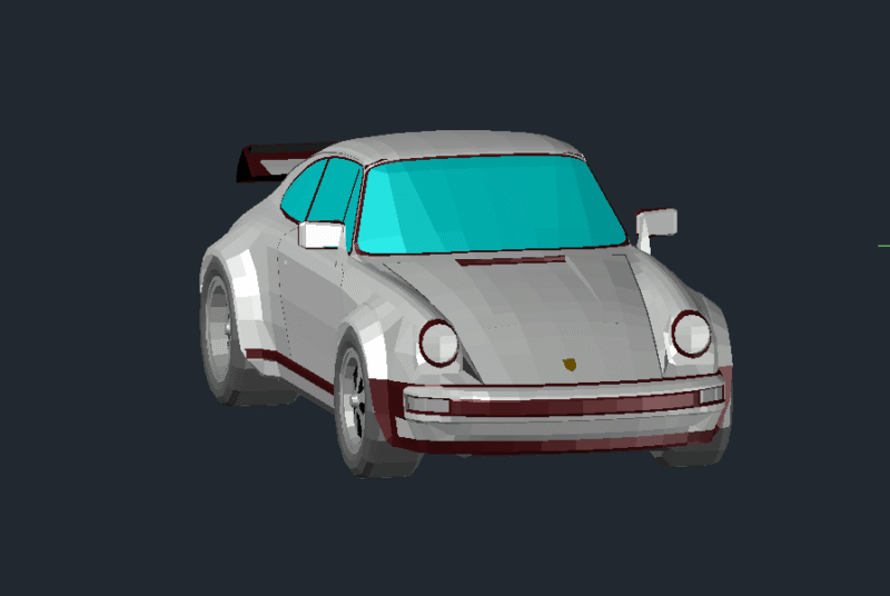 Porsche Auto 3D