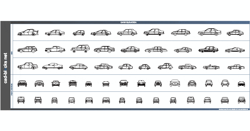 Cars Block Elevation