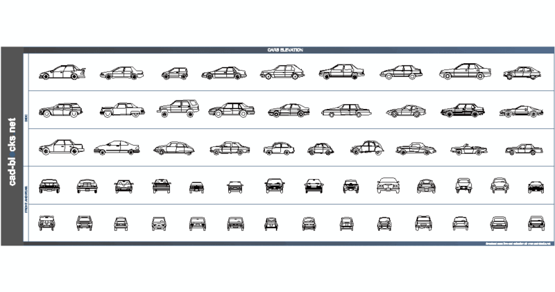 Cars Block Elevation