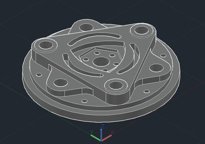 Clutch Plate 3D Model