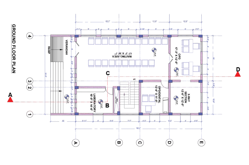 9 Seater Hospital Plan (BOQ + Project Report+ AutoCAD Files Attached)