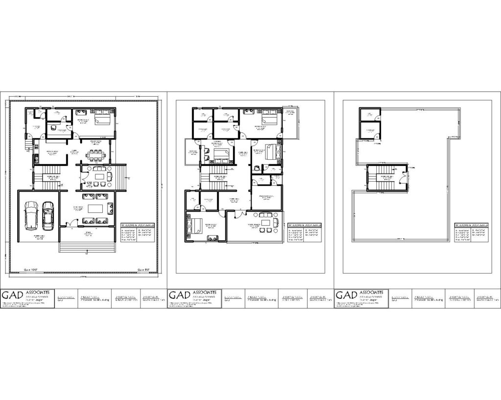 Duplex Bungalow Plan [Plot Size 60′-0” X 70′-0”]