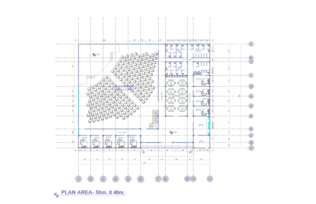 Satsang Building Plan