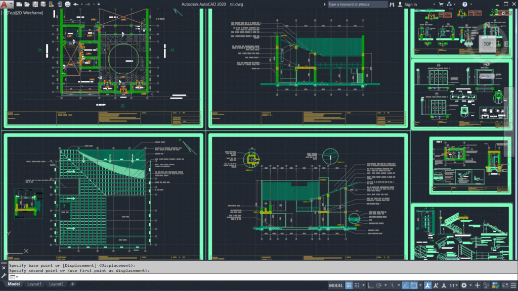 Complete Working Drawing Set