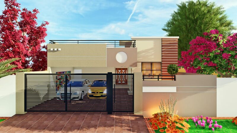 36’X92′ 15-Marla House Plan (225- Per Sft)