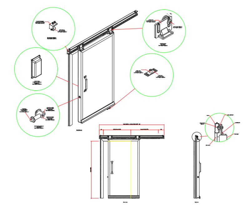 Cold Room Door