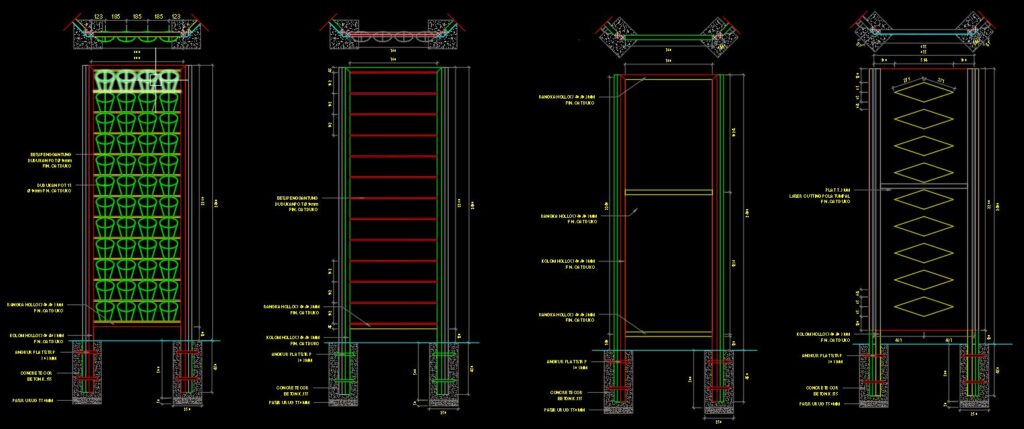 REEN Column Elevation Detail
