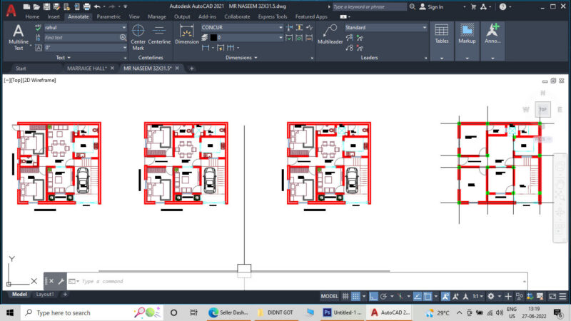 32’X32′ House Plan