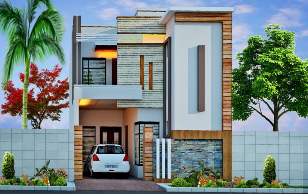 Plot size 21’x45′ 3.5 Marla House Plan
