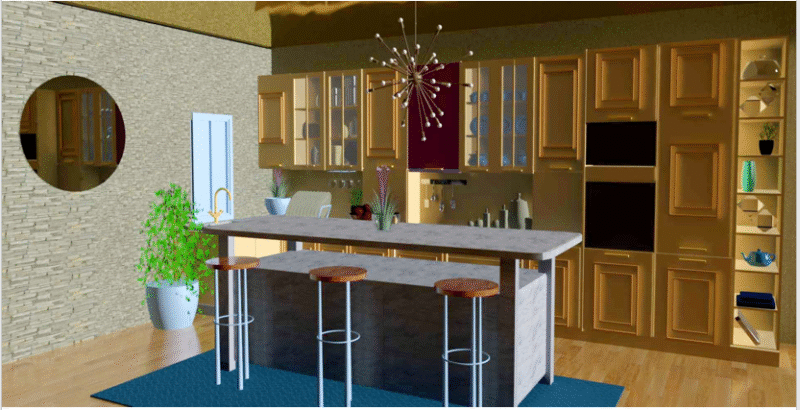 Interior Design of Kitchen and Dining Power Point PPTX