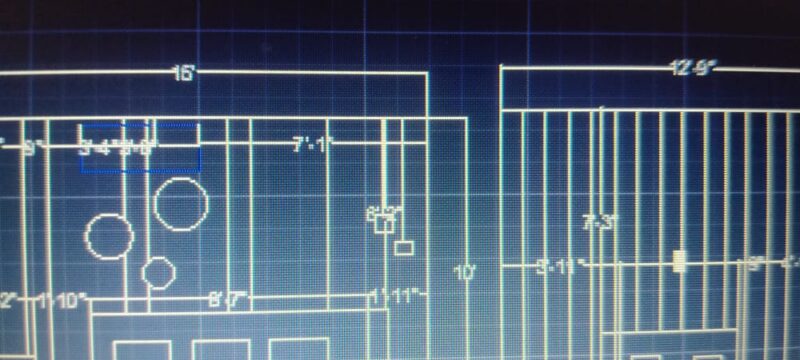 Drawing Room with Elevation