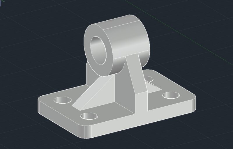 A 3D Model of Rod Support Tool