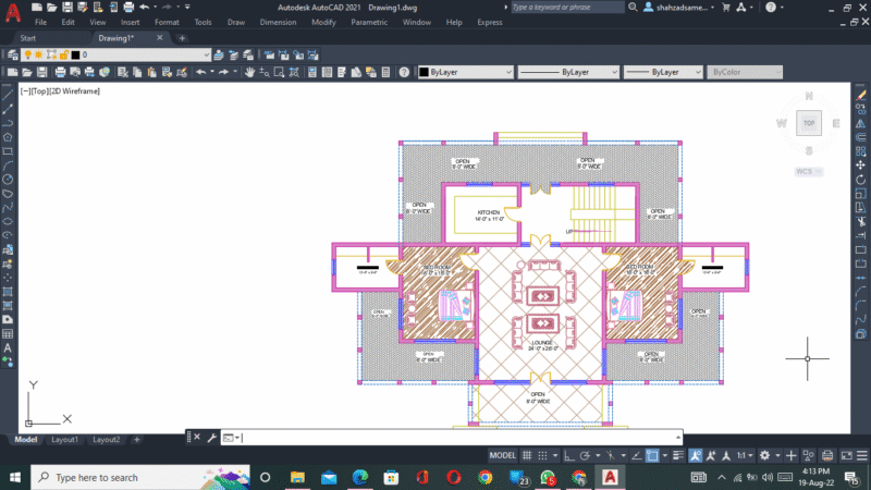 Farm House Floor Plan 3360sqft