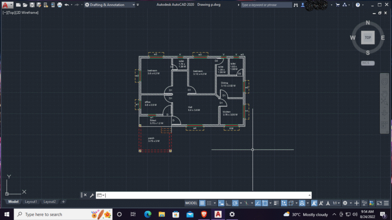 2d PLAN FOR CIVIL & INTERIOR DESIGNERS