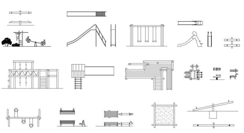 Urban Playground Equipment