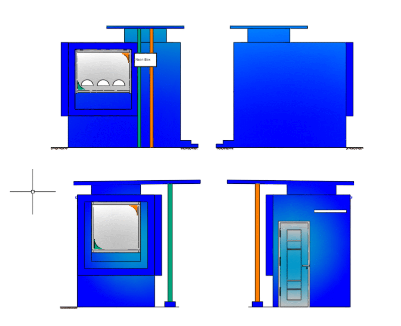 SMALL POLICE POST – POLICE STATION