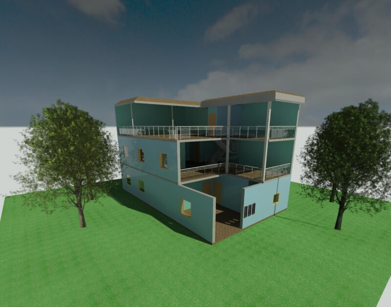 3D View of House