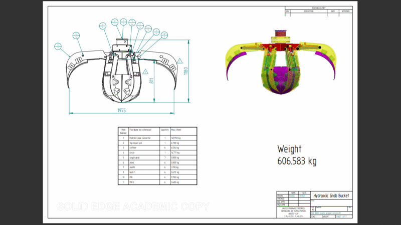 Hydraulic Grabber