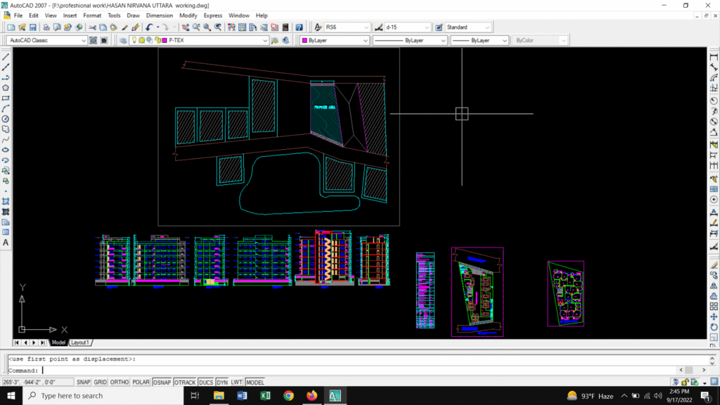 It is a 7 storied buildings full project
