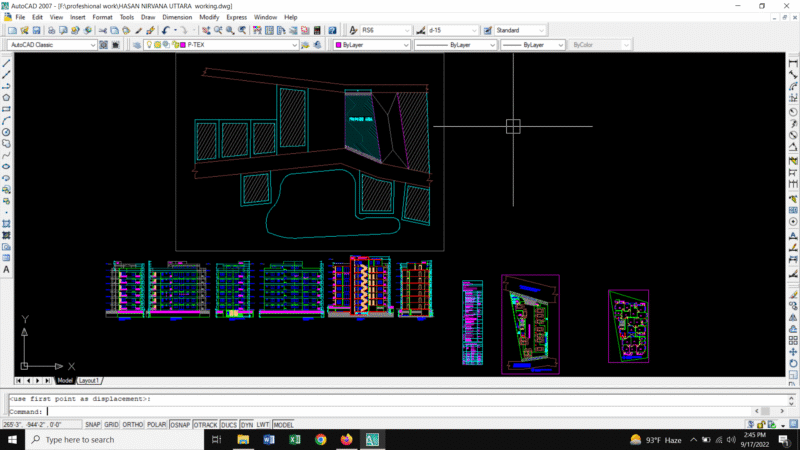 It is a 7 storied buildings full project
