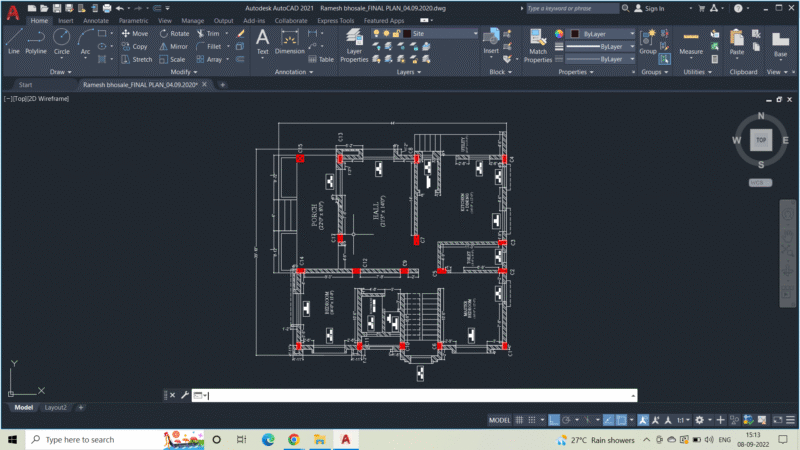 house plan 45×40