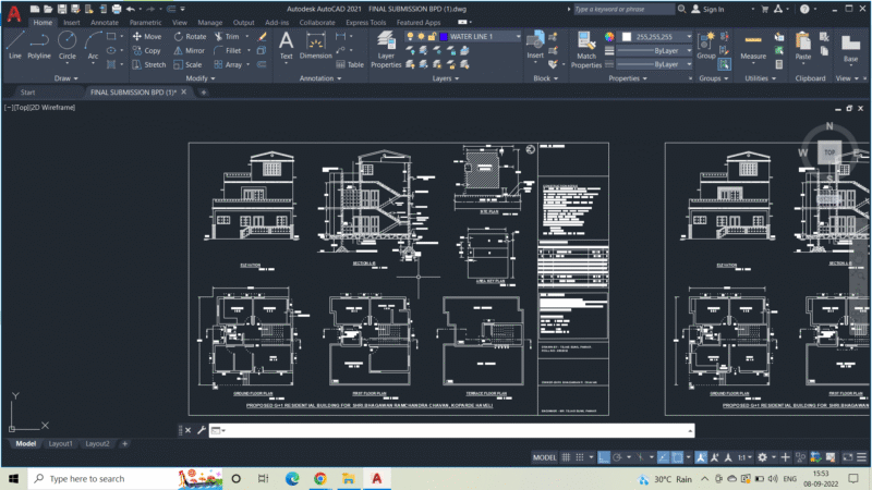 duplex home plan