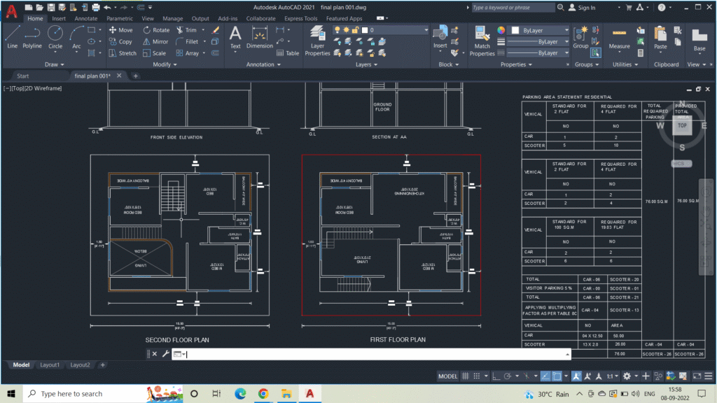 HOUSE PLAN / VILLA
