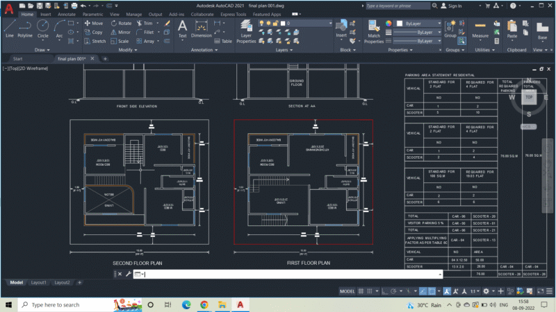 HOUSE PLAN / VILLA