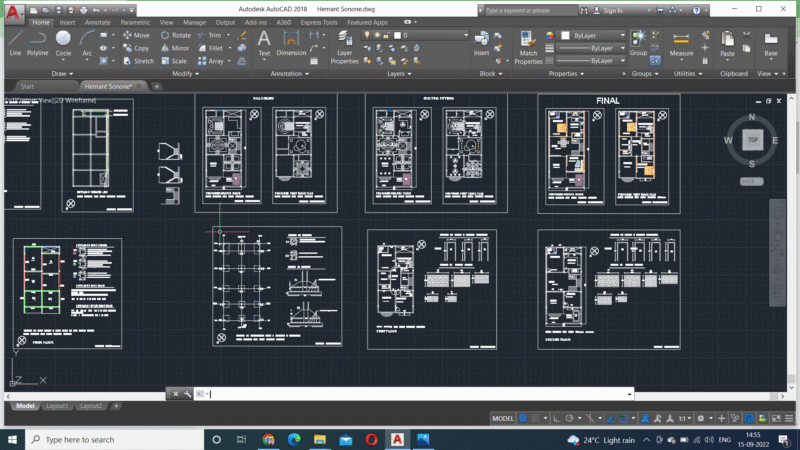 AutoCAD FILE HOUSE PLAN