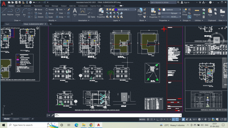 HOUSE PLAN / VILLA