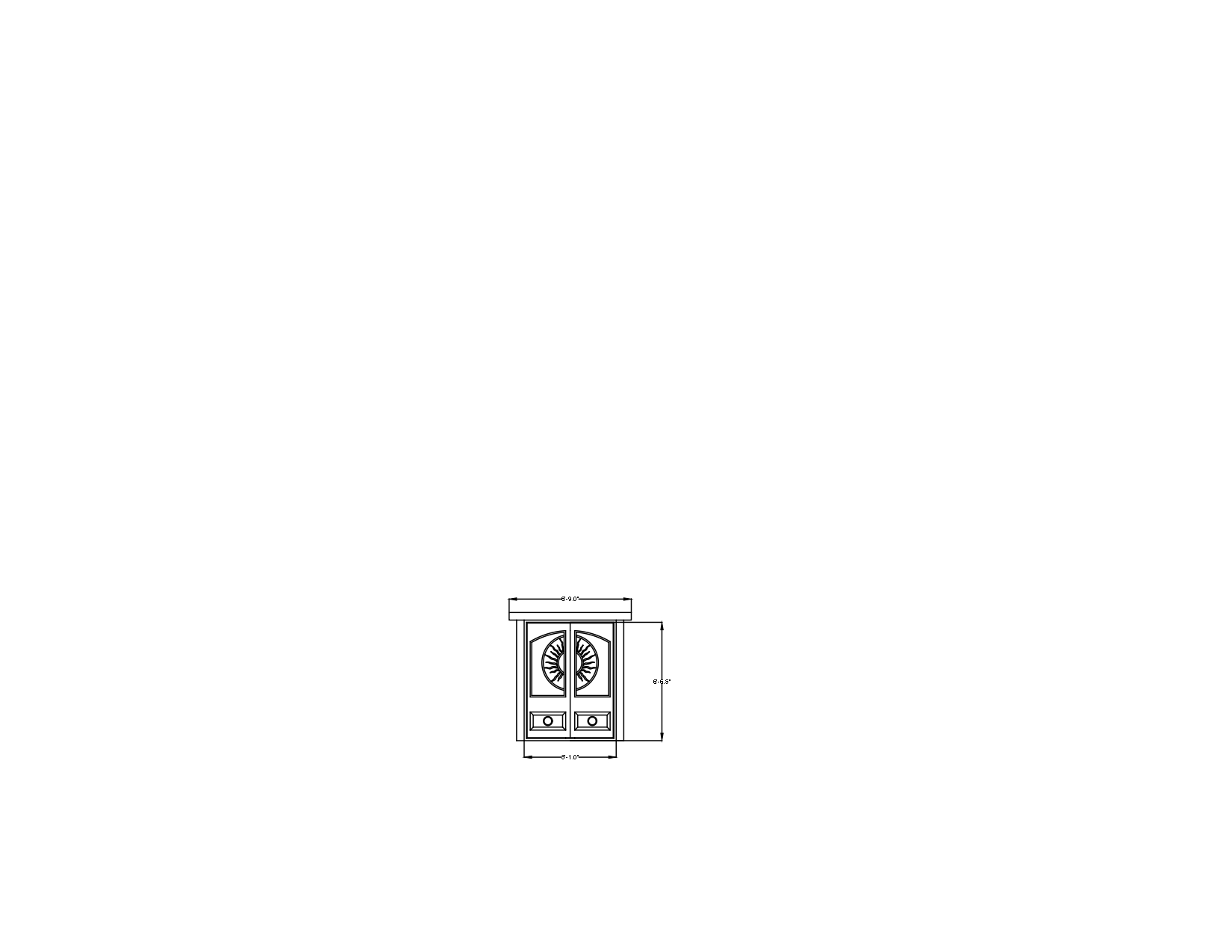 Door Designs CAD