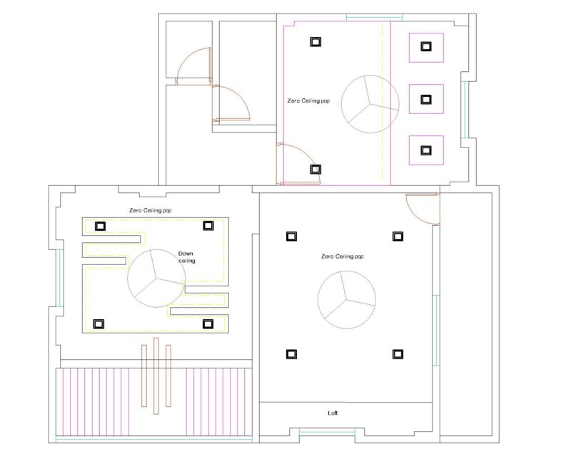 layout of interior desgin
