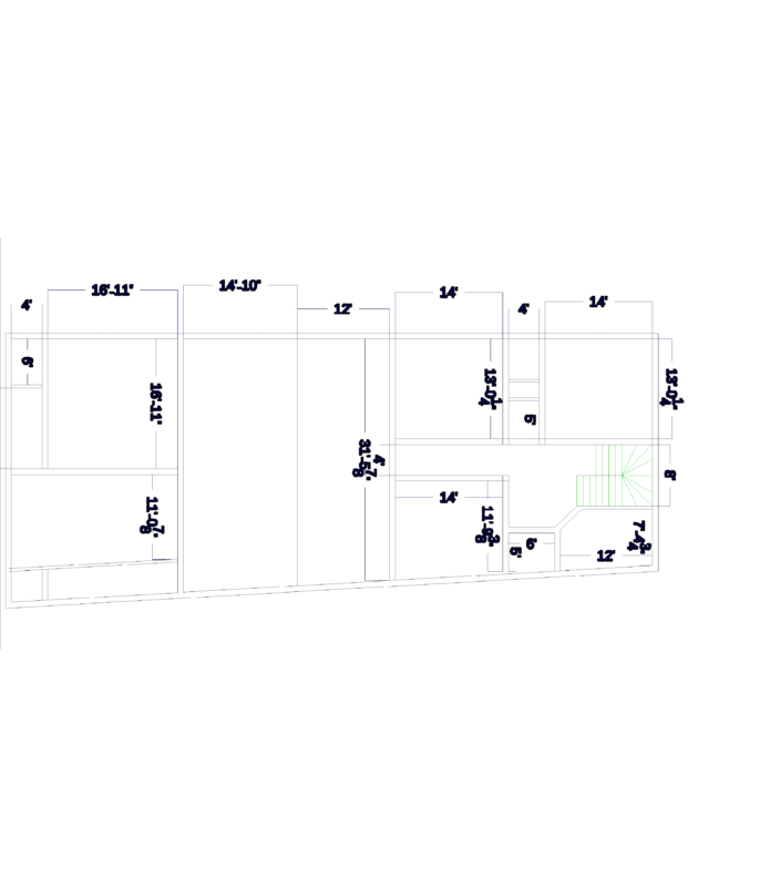 Auto cad design plan work 85′ x 31′ best plan different model