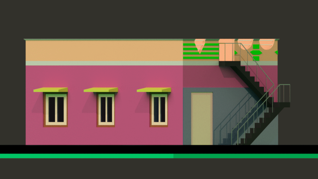 20′ X 30′ House plan