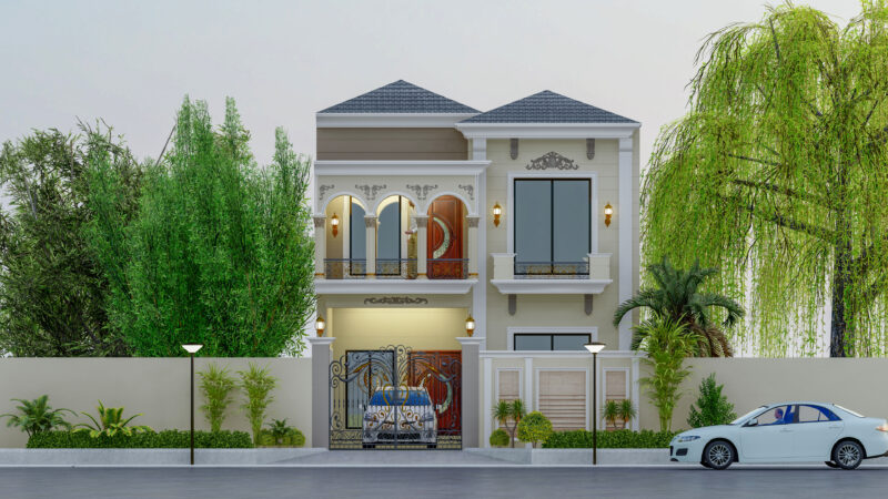 25′ x 45′ (5 Marla House Plan) (225-Per Sft)