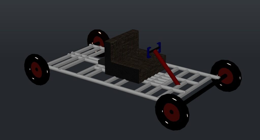 Electric car model