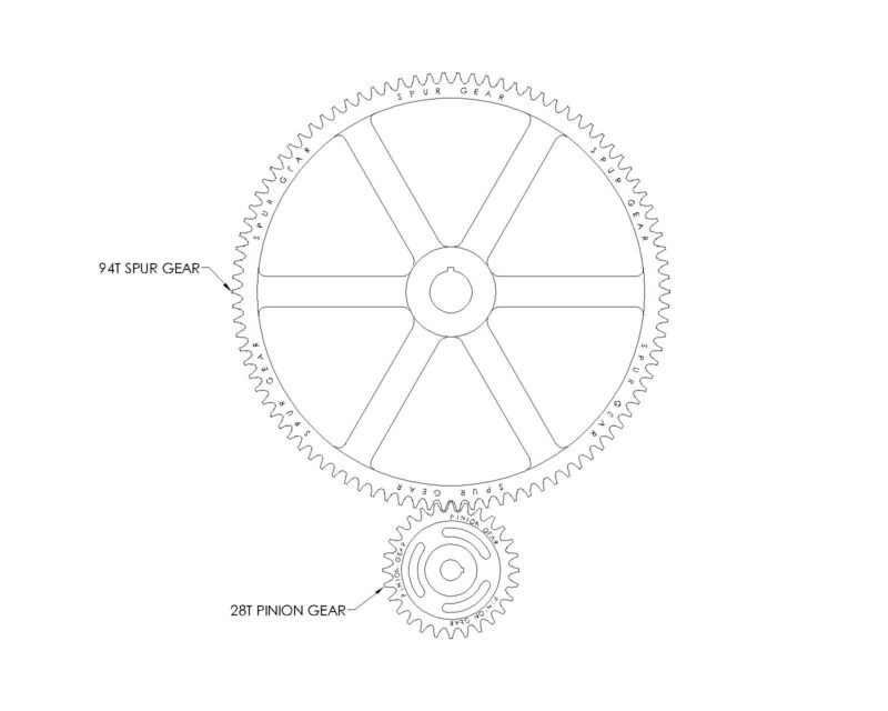 spur pinion gear
