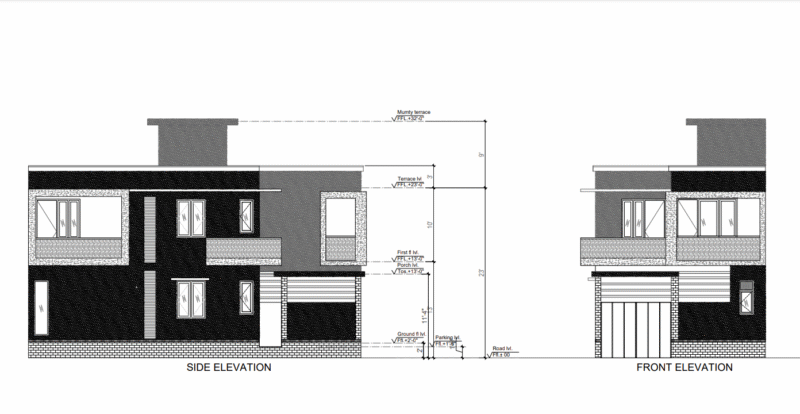 Proposed building plan for a House, Full project,…