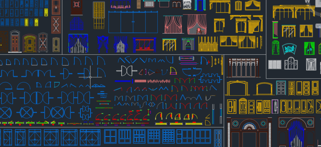 complete cad library