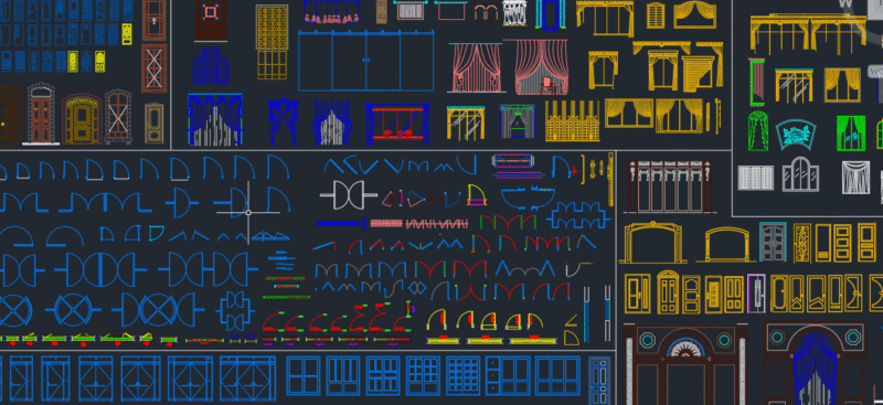 complete cad library
