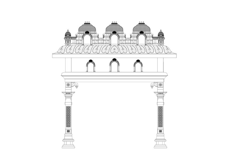 TEMPLE ARCH