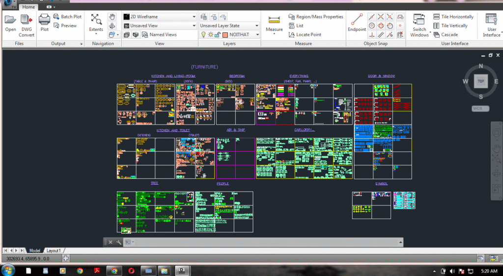 Largest collection of AutoCAD blocks