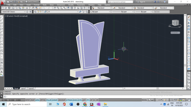 Achievement 3D Model Home Decoration
