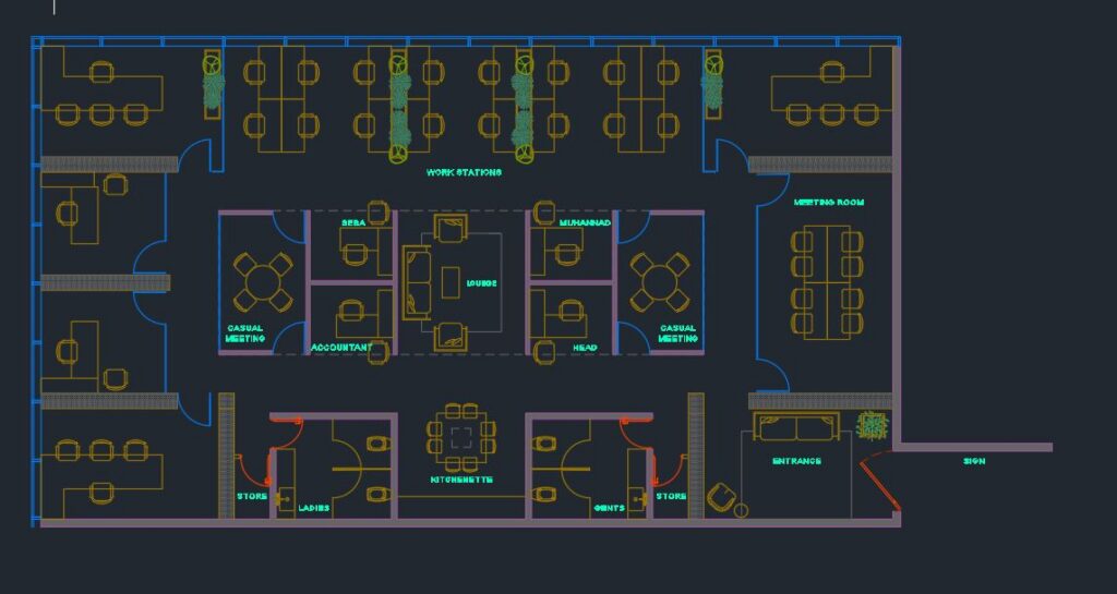 Office plan