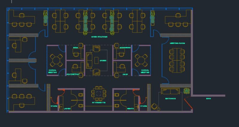 Office plan