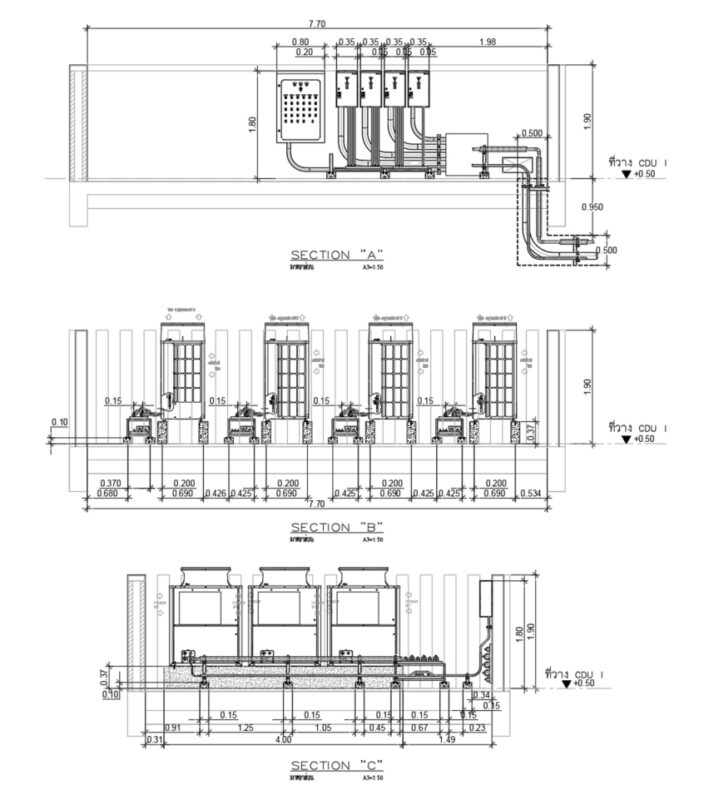 TYPICAL DETAIL CDU VRF